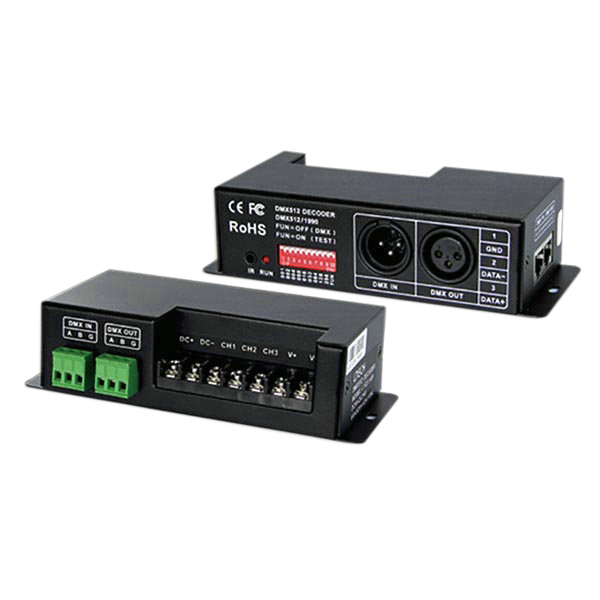 3CH CC DMX-PWM Decoder LT-830-700 3CH CC DMX-PWM Decoder LT-830-700